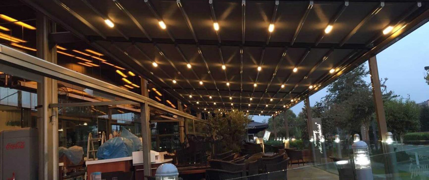 Didim Tente - Otomatik Tente (Pergola) Didim Tente - Otomatik Tente (Pergola)